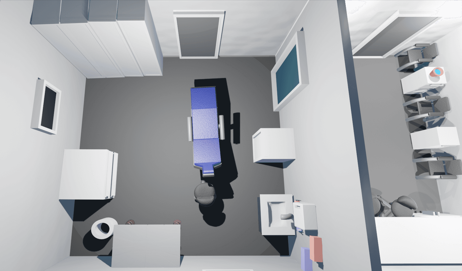 Establishing ophthalmology and cosmetic clinics