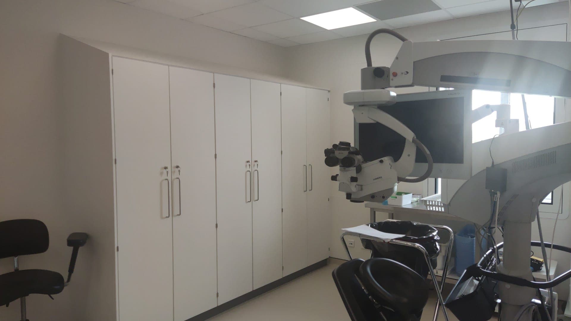 Operatiemicroscoop in een kliniek
