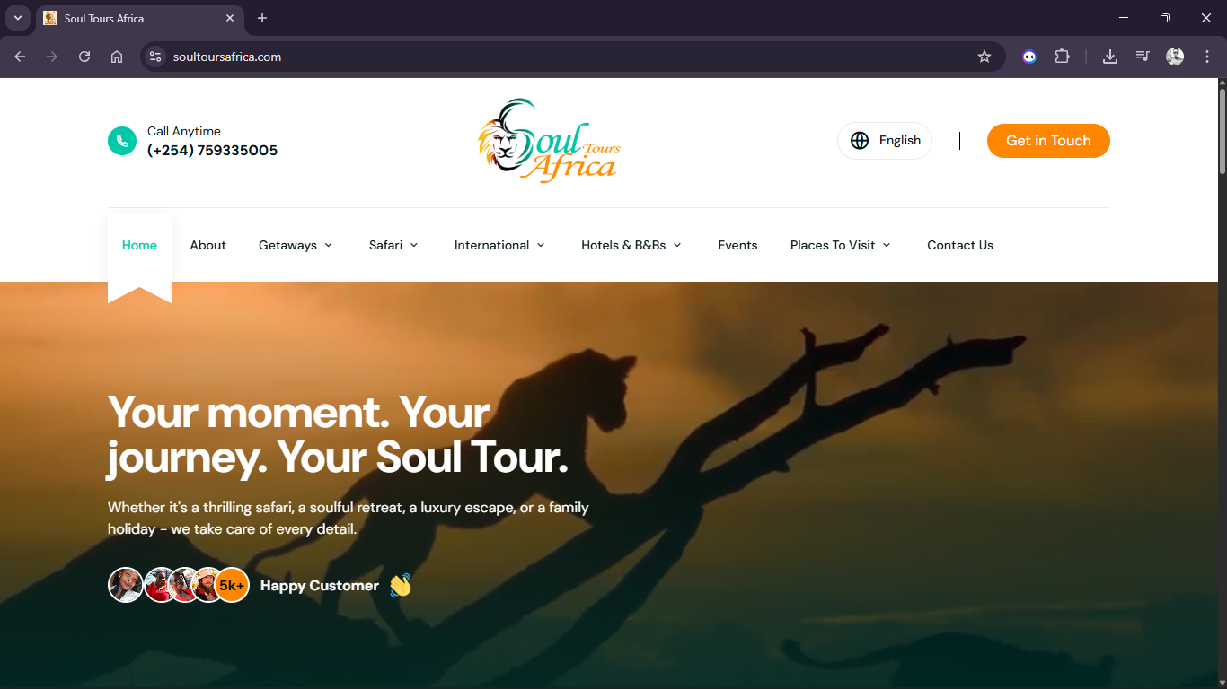 Portfolio Soul Tours